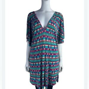 VIX by Paula Hermanny Coverup Women's  Blue Teal Swimwear
Beach